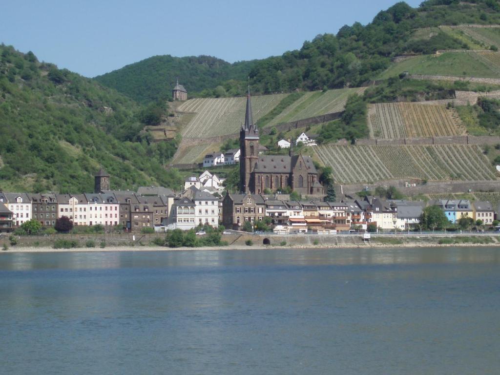 Apartamento Weingut Theodor Nies Lorch am Rhein Exterior foto